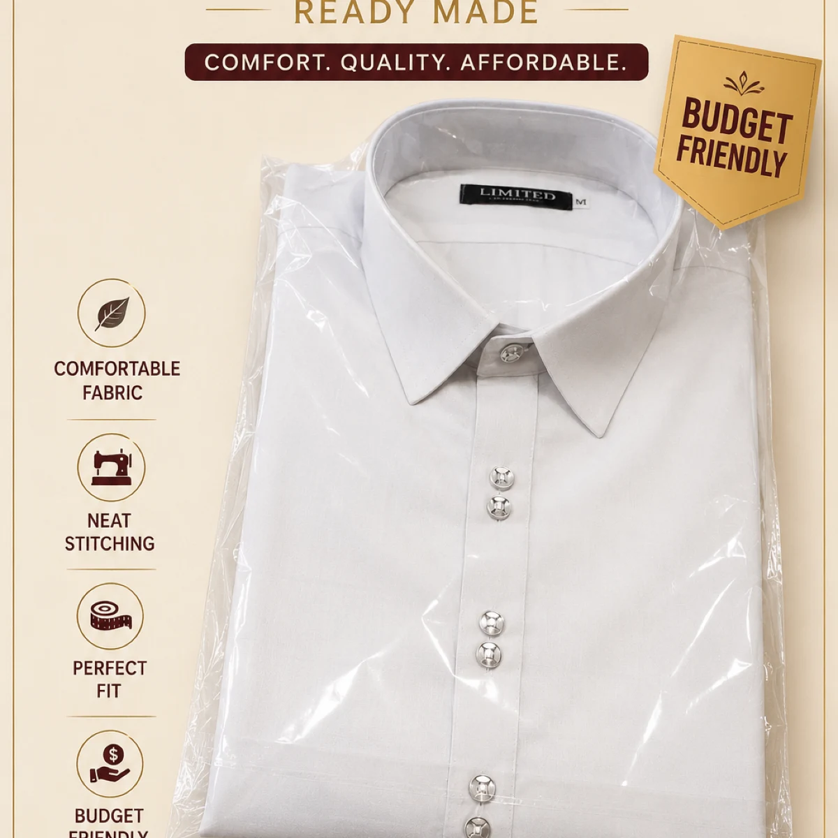 White Kurta with Traditional Sharai Shalwar